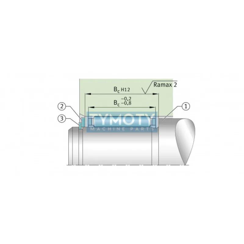 INA K 20x28x16 ihlová klietka