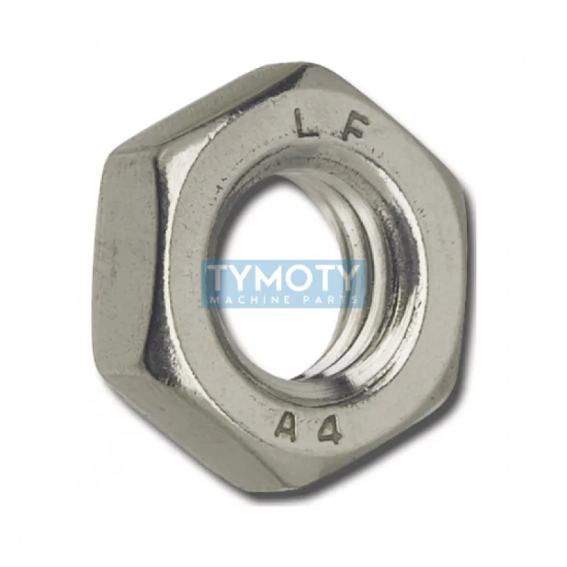 Matica nízka DIN 439B M3 nerez A2