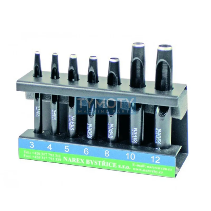 Súprava výsečníkov v stojane - 7 dielna, VYSECNIK, 8548-00