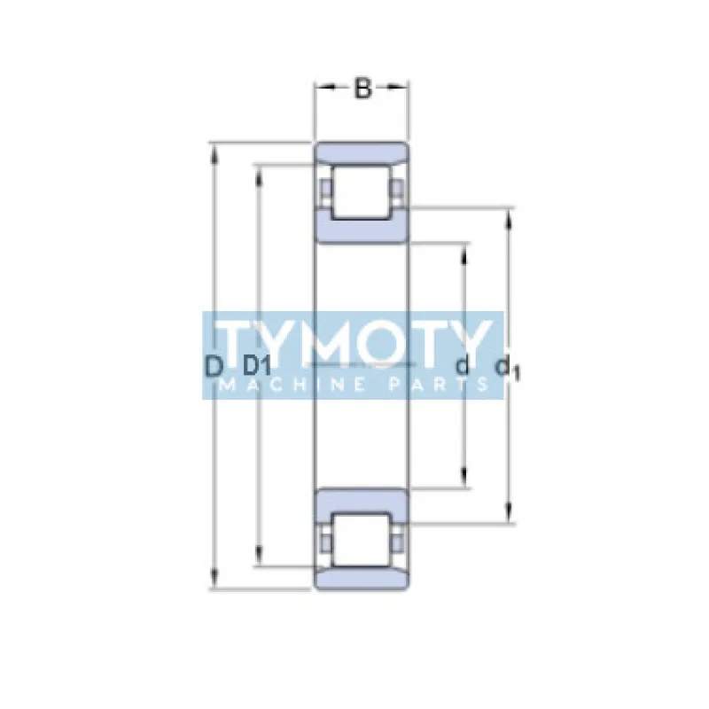SKF N 220 ECP valčekové ložisko