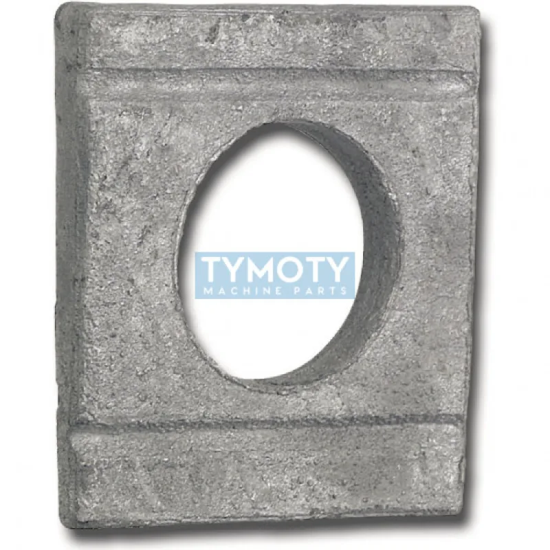 Podložka klinová pre U profily DIN 434 M8 / 9,0 žiarový zinok