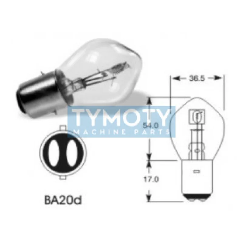 Žiarovka Elta 12V 35-35W BA20d