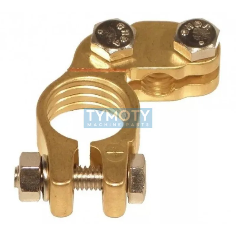 Batériová svorka mínus mosadzná