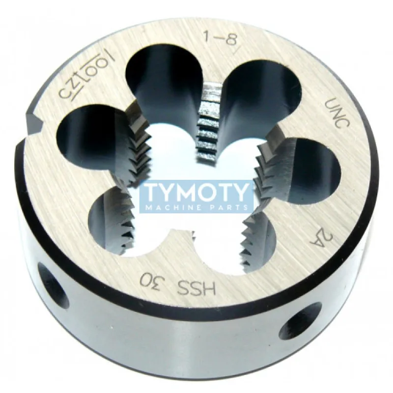 Závitová kruhová čeľusť HSS, unifikovaný hrubý závit, UNC-SKC, 8-32 /245 008/