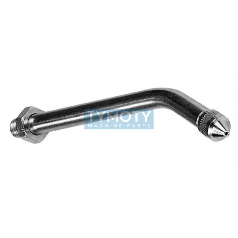 Nadstavec kovový zahnutý 160 mm M10x1 s hrotitou spojkou LUKO M07826