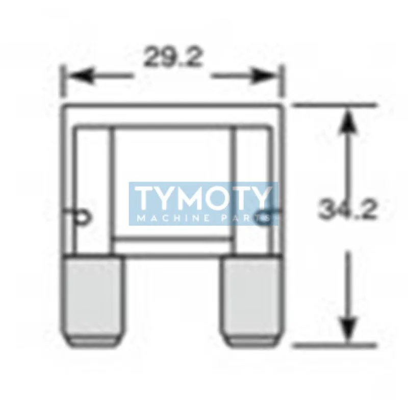 Poistka nožová maxi 20A
