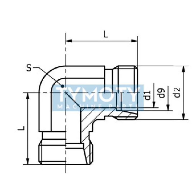 Spojka LS2 10L M16x1,5