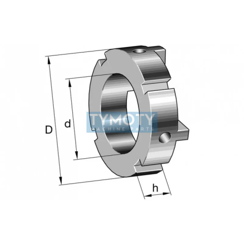 INA AMS 70 adaptér pre presné poistné matice AM