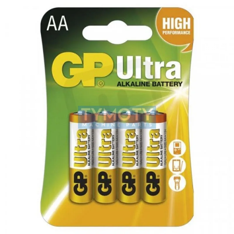 Batéria alkalická GP Ultra LR6 AA 4ks 880-AA