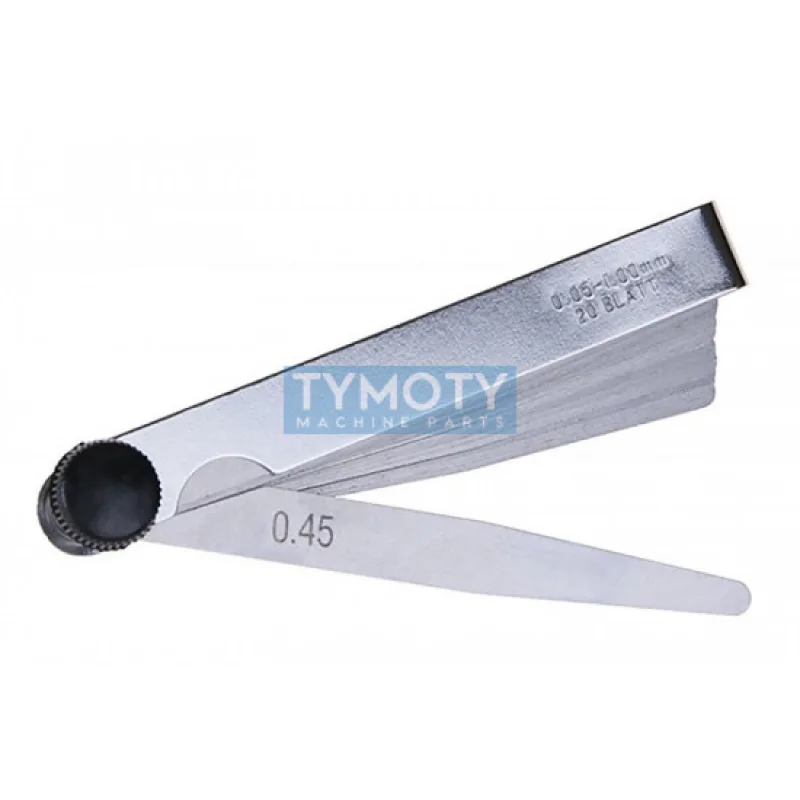 Škárové mierky 0,05-1mm, 20listov