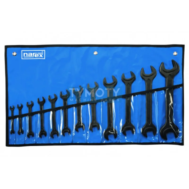 Sada obojstr.kľúčov vo vinyl.púzdre DIN 895 - NAREX, 230895.512-NAREX, 12-dielna /6-32/