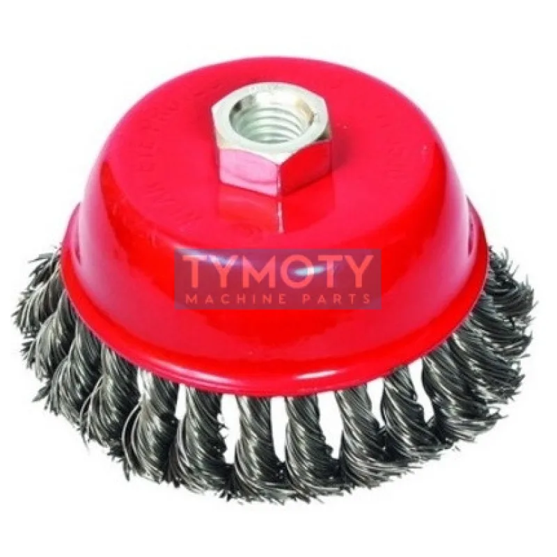 Brúsna kefa 80mm M14 črepníková, vrkoče