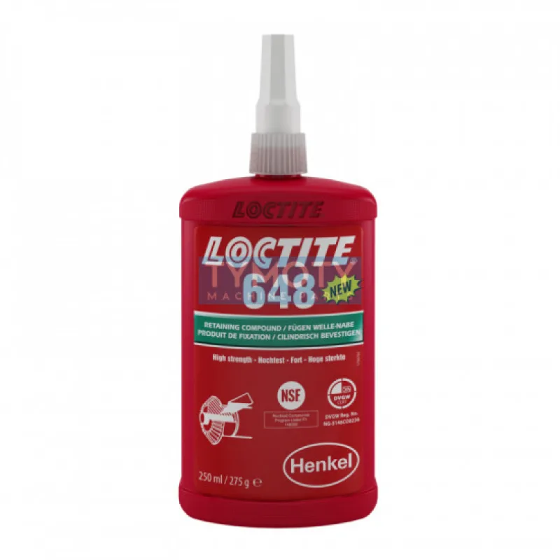 Loctite 648 - 250 ml upevňovač spojov VP