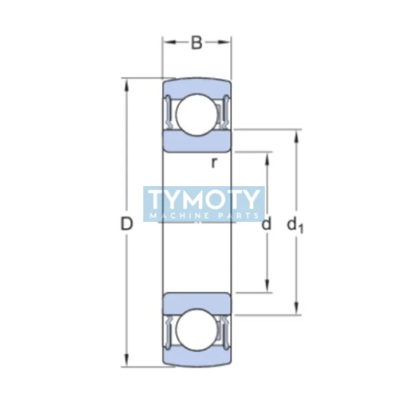 SKF 1726211-2RS1 upínacie ložisko