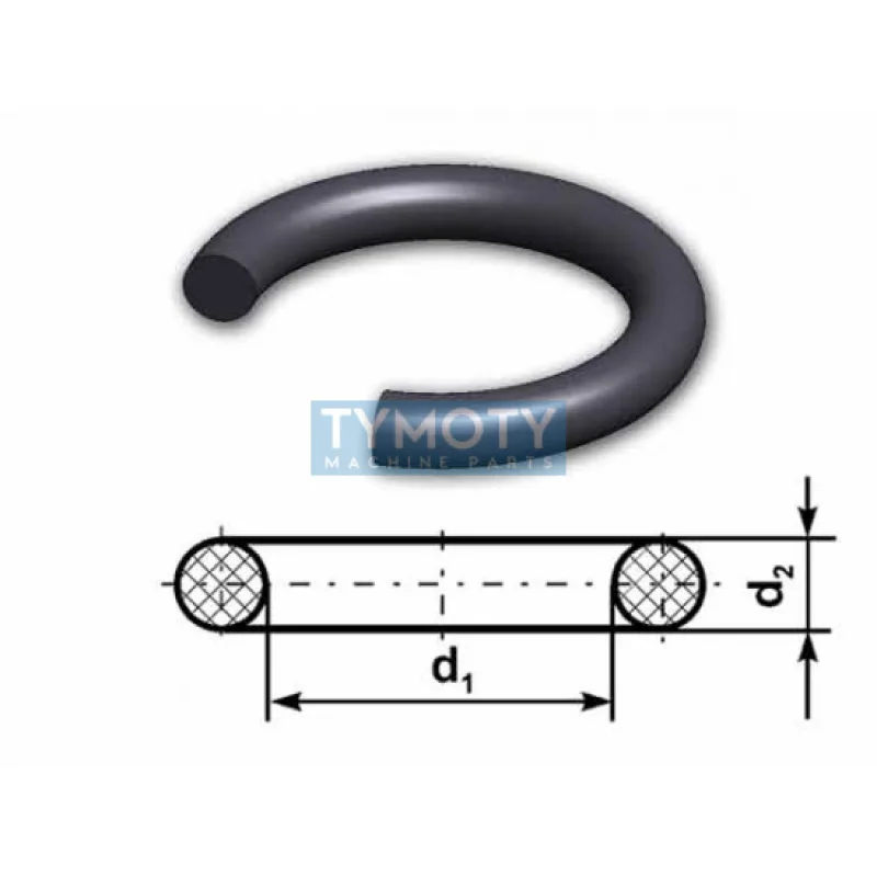 O-krúžok NBR 70 ShA 80x6 Dichtomatik