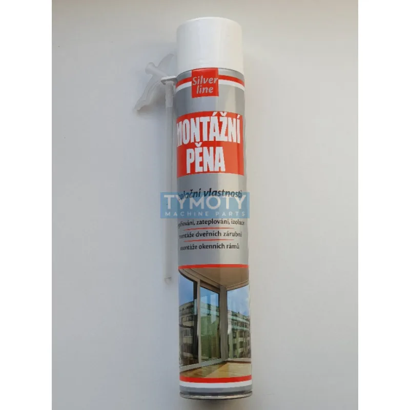 Den Braven Pena montážna Silver line - 750ml trubičková, zelená