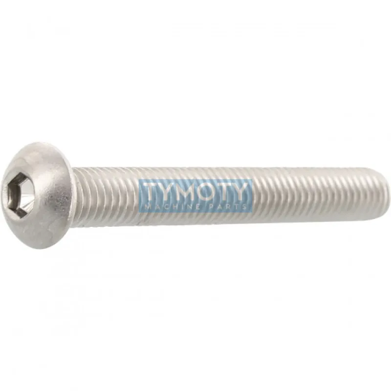 Skrutka s polguľatou hlavou inbus ISO 7380 M3x5 nerez A2