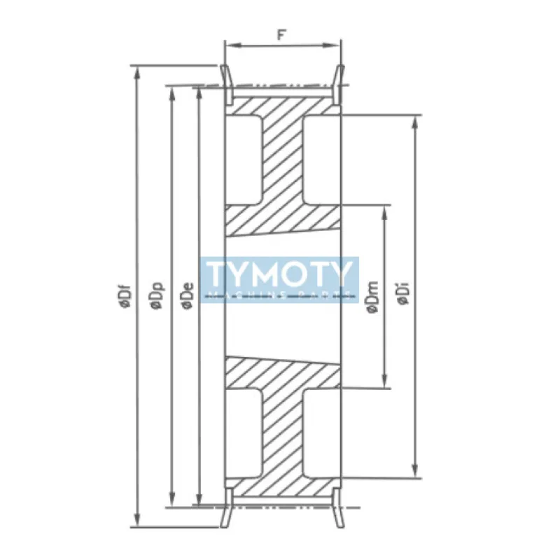 Remenica TB 48 L 075 optibelt ZRS na Taper Lock