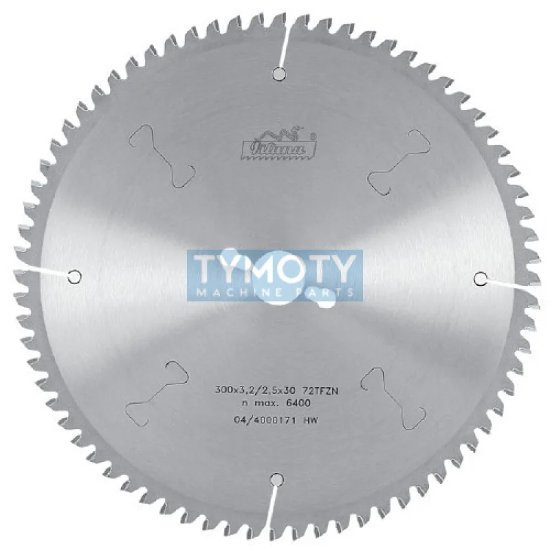 Pílový kotúč s SK na rezanie neželezných kovov a plastov, negatívny uhol čela, 225387-13, 450x4x30 mm