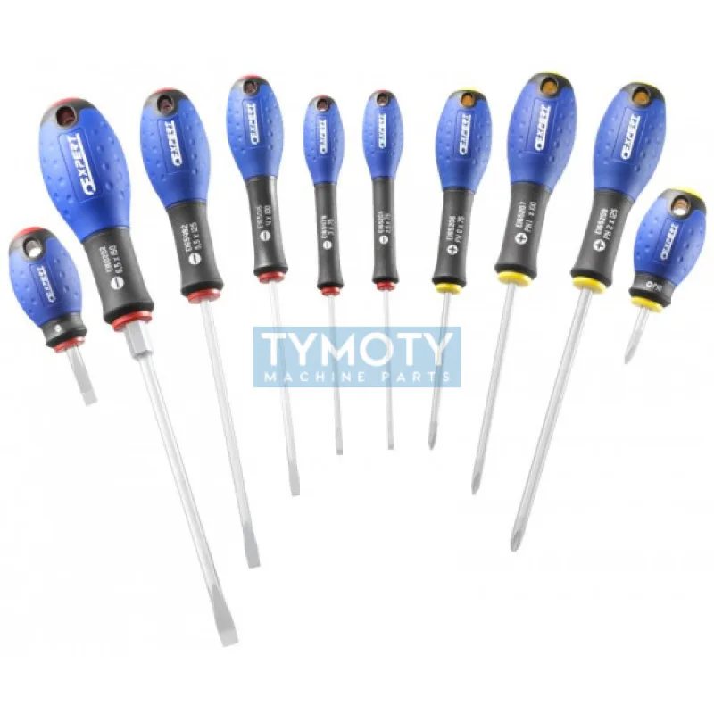 Súprava skrutkovačov - Ph/plochý 10-dielna, TONA EXPERT, E160905T