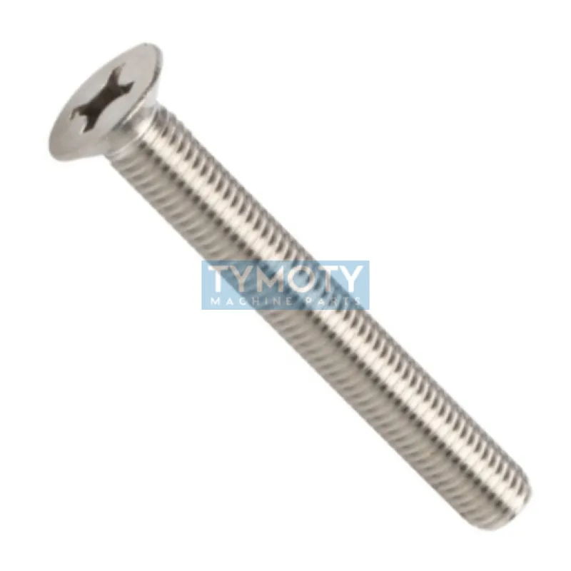 Skrutka zápustná phillips DIN 965 M6x12 nerez A2