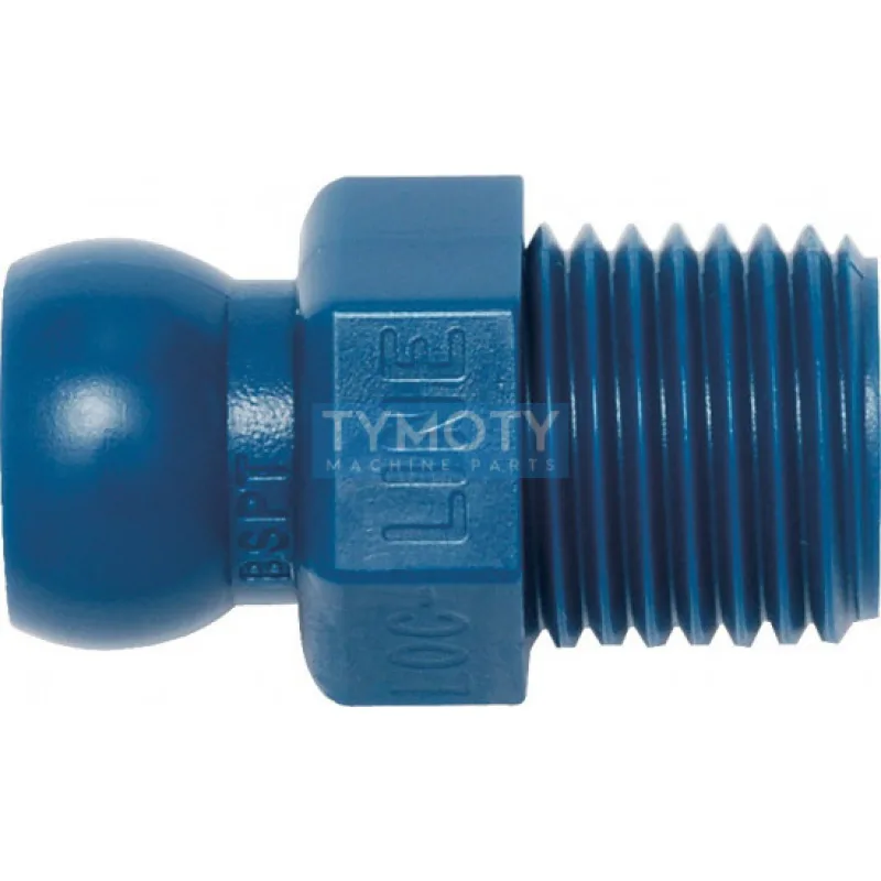 1/4“ hrdlo so závitom BSPT 1/4“, LOC-LINE, 49438.1