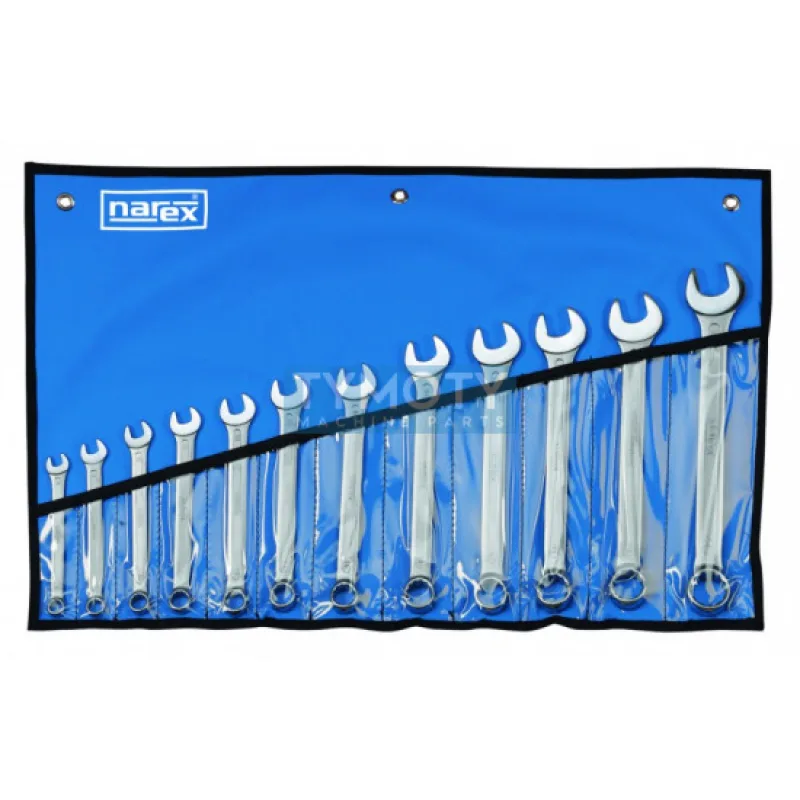 Sada očkoploch.kľúčov palcová-vinylové puzdro DIN 3113, 230406.612-3113-NAREX, 12-dielna /1/4"-7/8"/