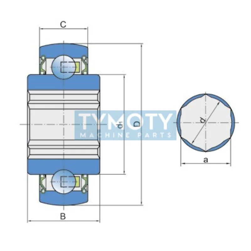 FKL 204 KRRB2 upínacie ložisko