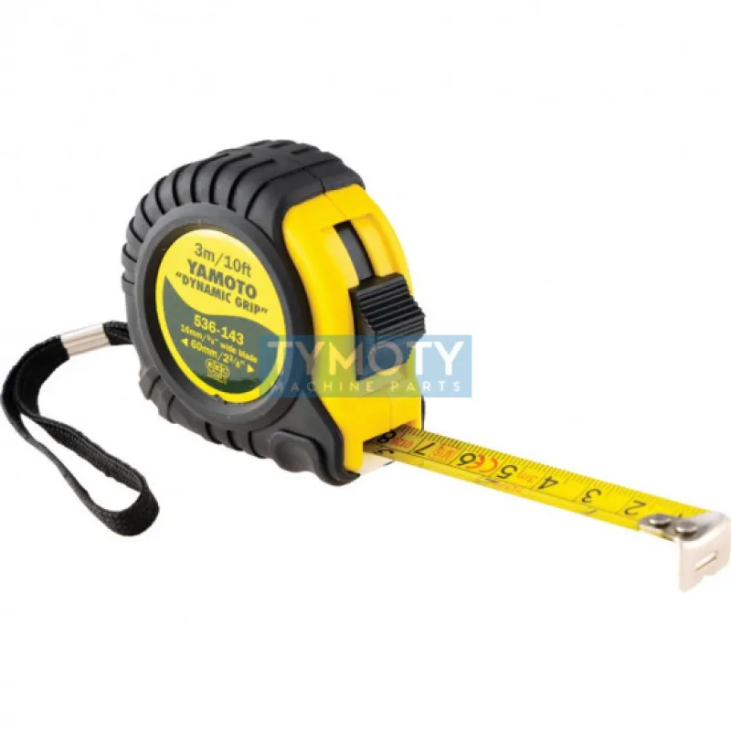 Meter zvinovací 3m/10ft x 16mm metrický/palcový Dynamic Grip 536-143, Yamoto YMT5361430K