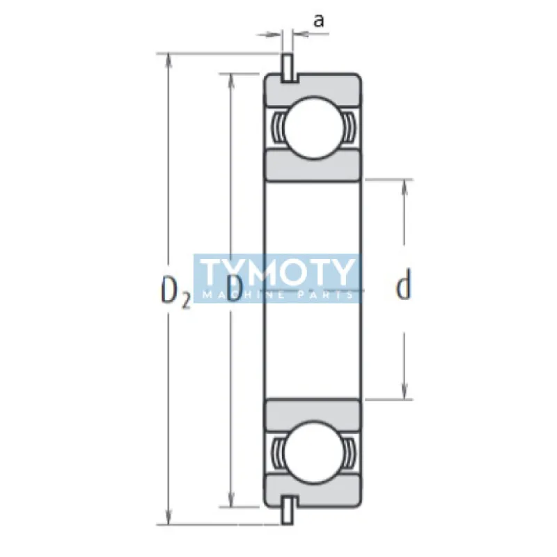 NTN 6209 NR guľkové ložisko