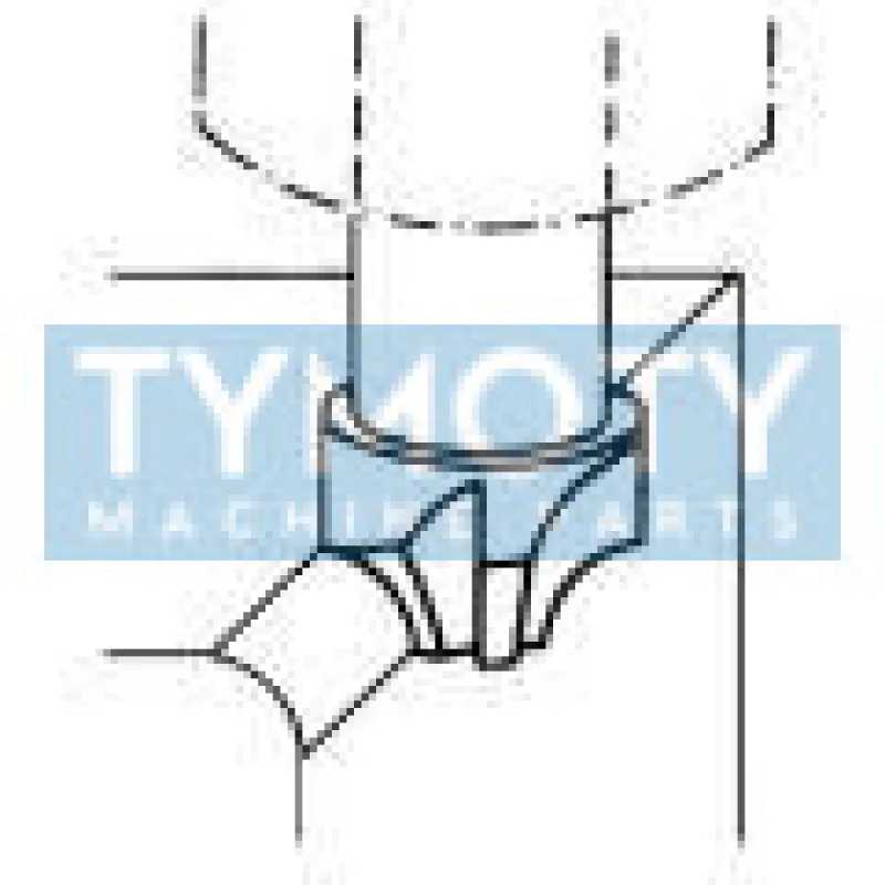 Fréza štvrťkruhová vydutá, F360018, R1,5 mm