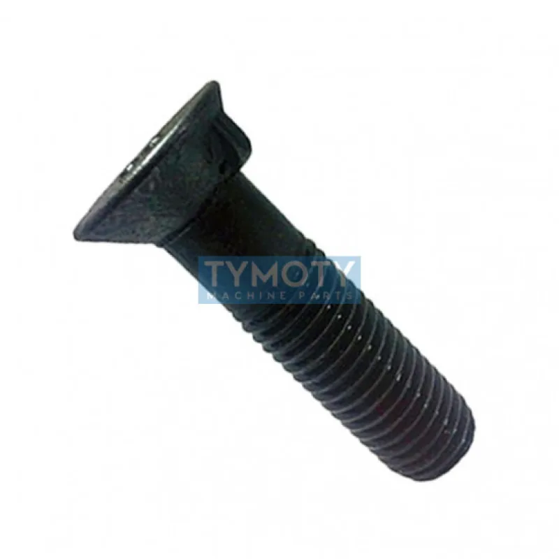 Skrutka so zápustnou hlavou s nosom DIN 604 M8x50 oceľ 4.6 bez PÚ