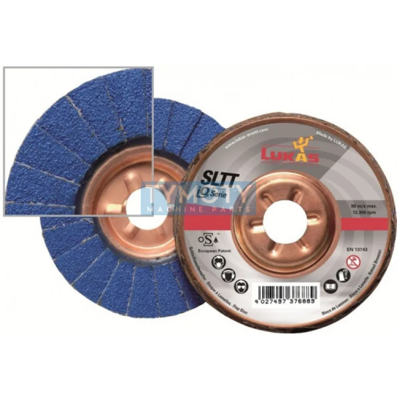 Brúsiaci lamelový kotúč Standard, LUKAS, 125 Z060/iQ SLTT - ZKS
