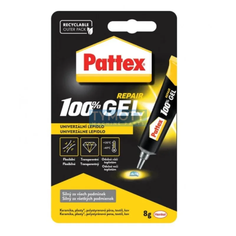 Pattex 100% GEL - 8g blister