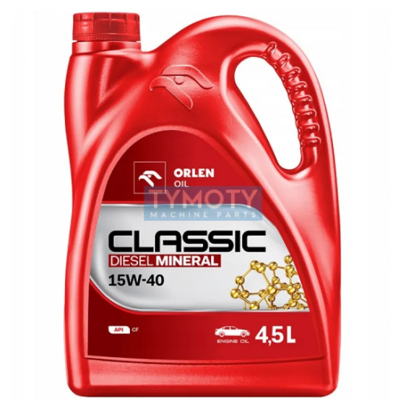 Orlen Classic Diesel Mineral 15W-40 - 4,5 L motorový olej