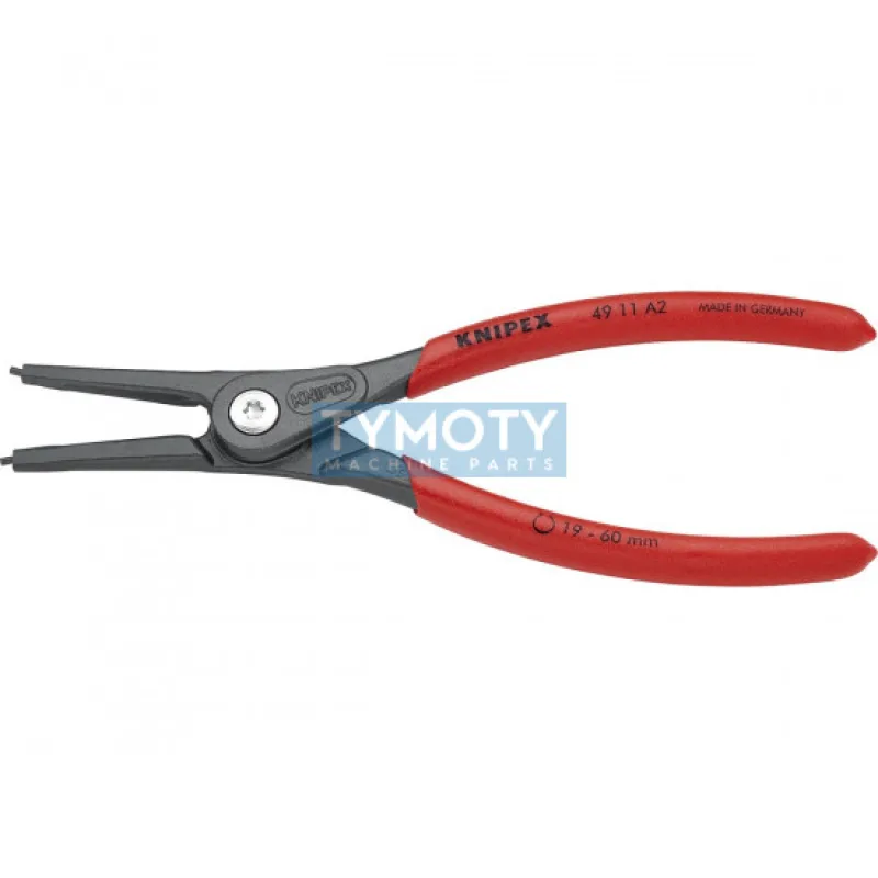 KNIPEX 49 11 A2 Precízne kliešte pre vonkajšie pokr. 19-60 mm pot.
