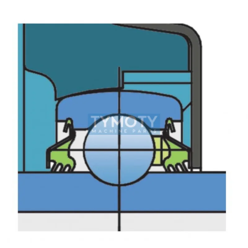 FKL LEFN 208-2TC.H s krytom ložisková jednotka bez domazávania