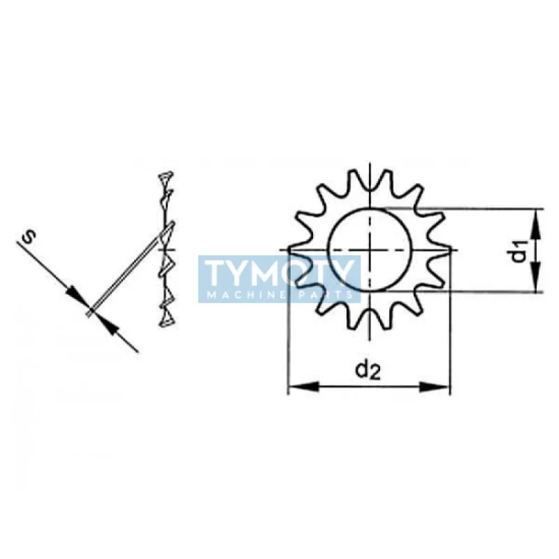 Podložka s vonkajším ozubením DIN 6797A M14 / 15,0