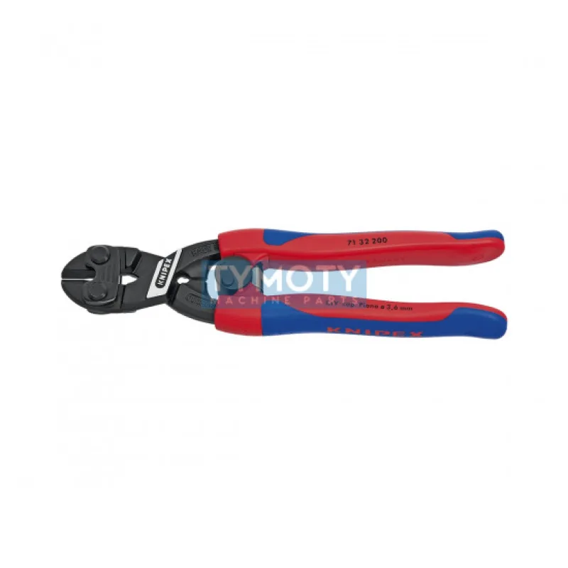 KNIPEX 71 32 200 CoBolt® Kompaktné pákové kliešte, tenké viacsl. návleky, fosfátované na čierno