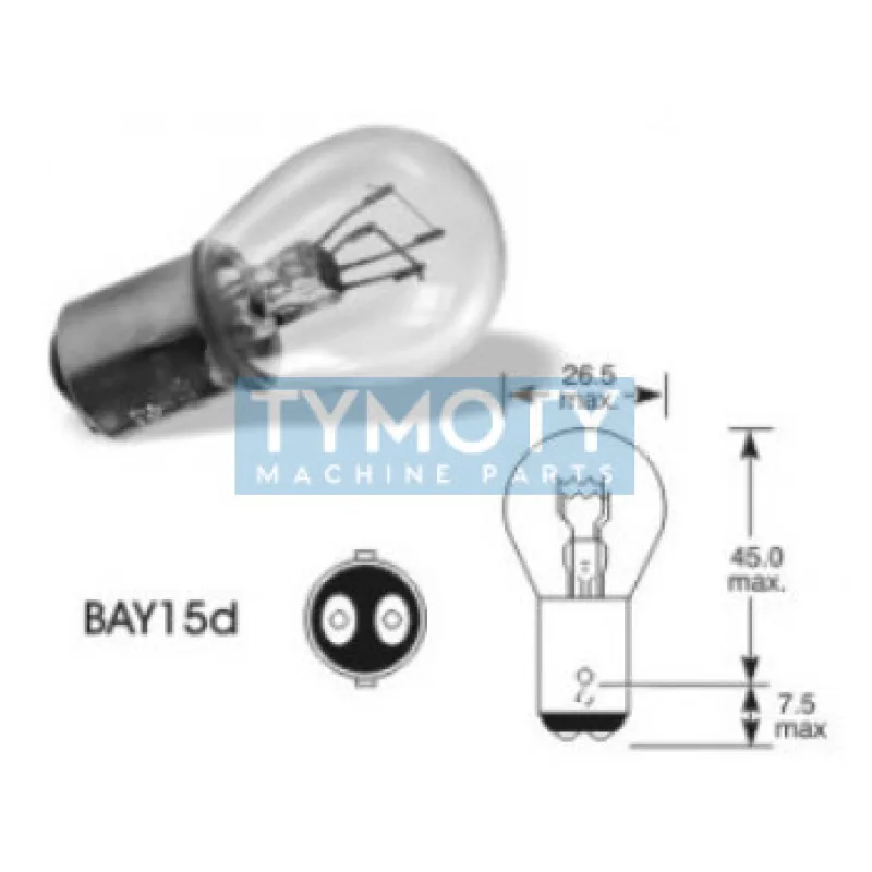 Žiarovka Tesla 24V 21/5 W BAY15d