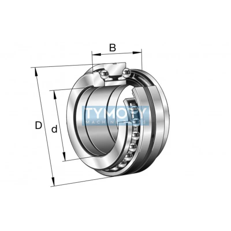FAG 234440-M-SP axiálne guľkové ložisko s kosouhlým stykom