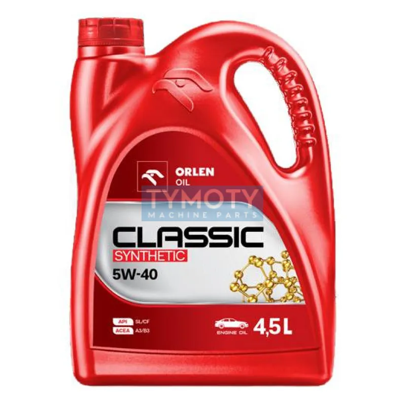 Orlen Classic Synthetic 5W-40 - 4,5 L motorový olej