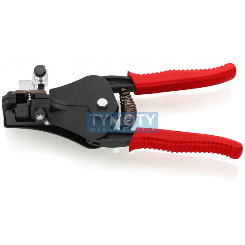 KNIPEX 12 21 180 Odizolovacie kliešte s tvarovými nožmi s plastovými návlekmi rukoväťou lakované