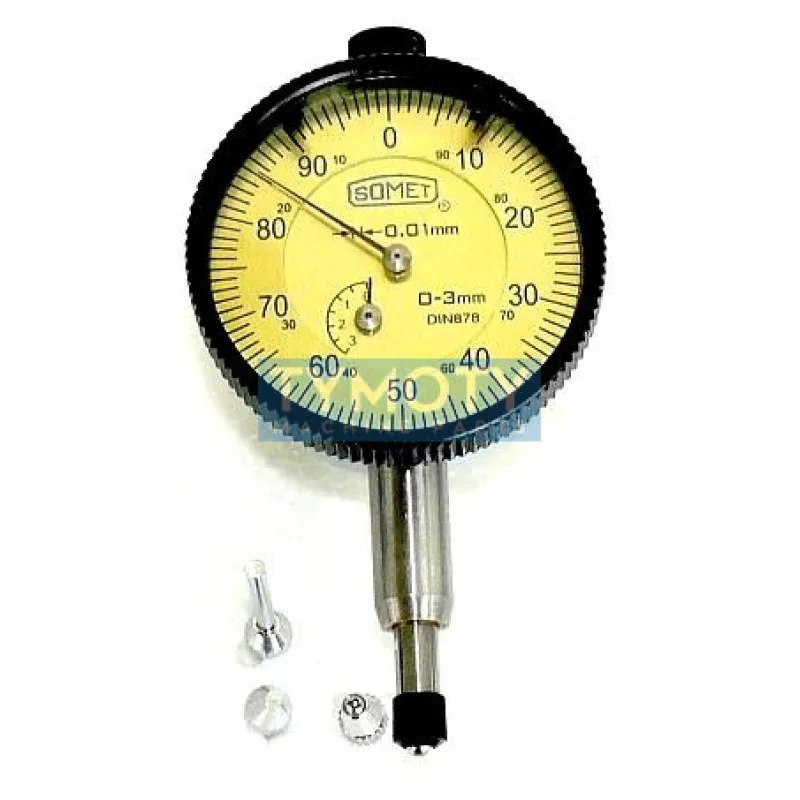 Číselníkový indikátor, 251811, DIN 878, 40 S / 4 dotyky /51003460/ - s upínacím okom