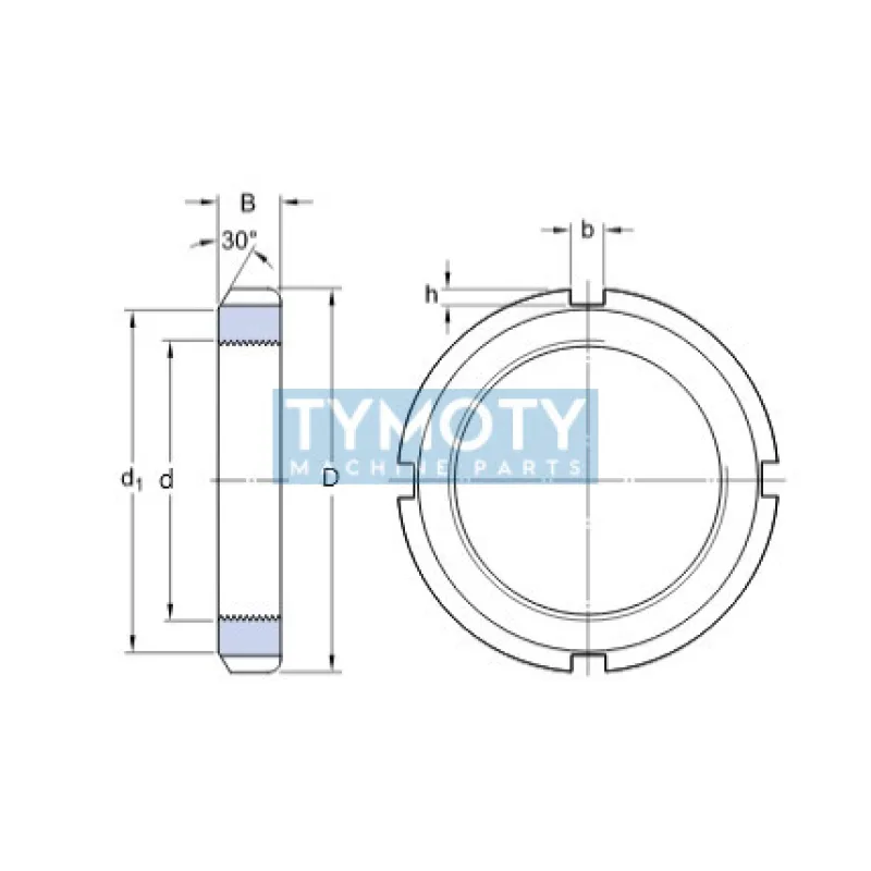 HM 48 T SKF poistná matica