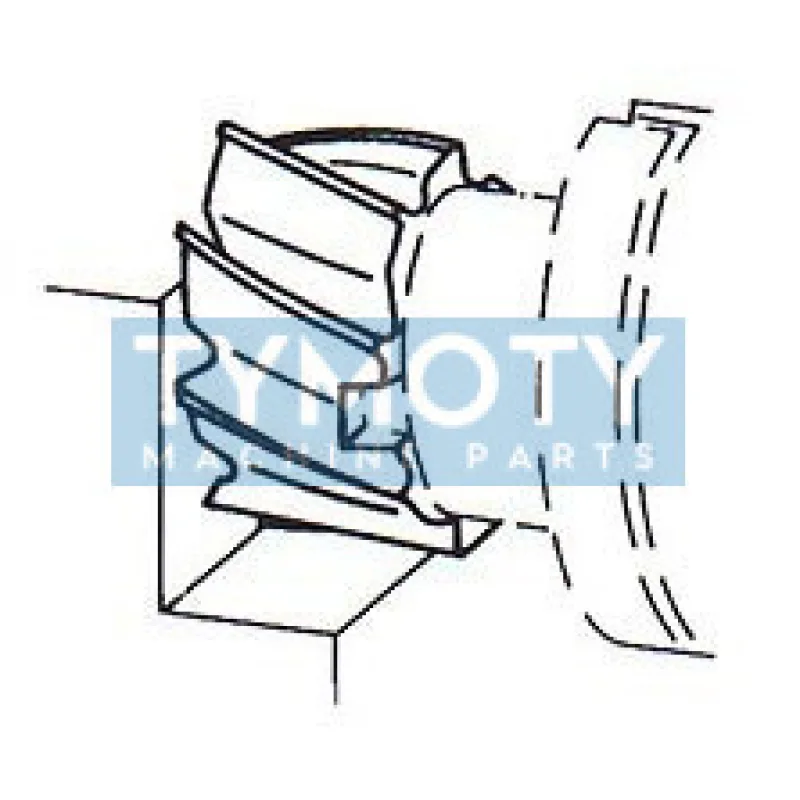 Fréza valcová čelná polohrubozubá, F622275, 80x45 mm