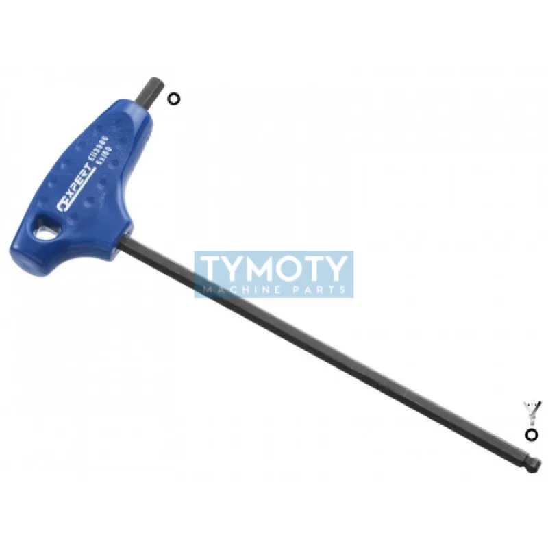 Zástrčný kľúč šesťhranný s guľôčkou as T-rukoväťou, TONA EXPERT, E113989 - 10