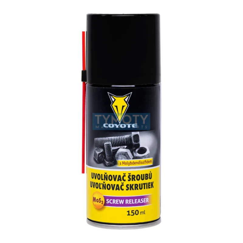 Coyote uvoľňovač skrutiek s MOS2 - 150 ml sprej