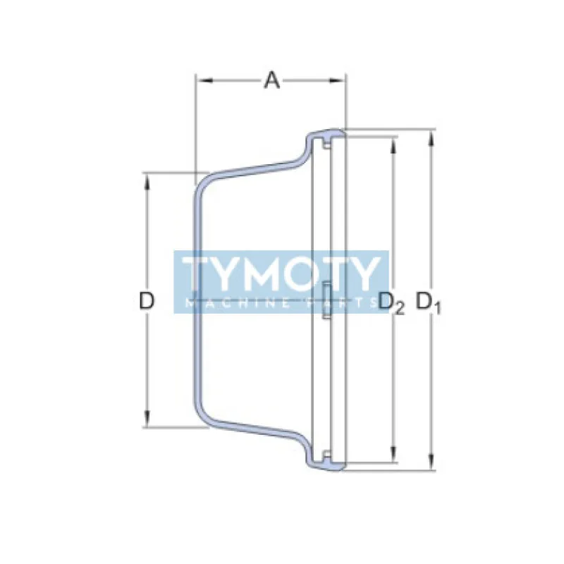 SKF ECB 505 koncový kryt