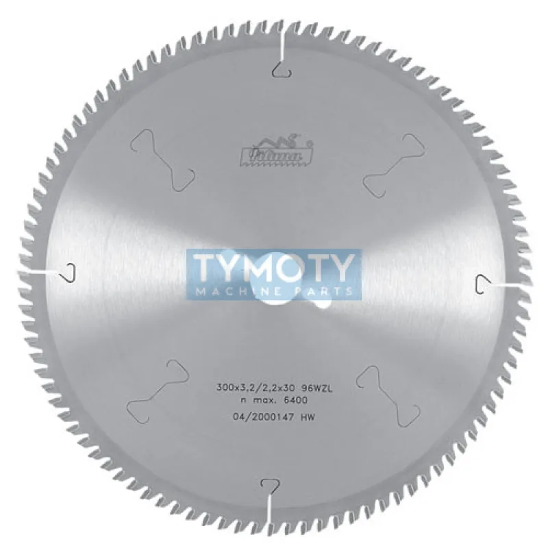 Pílkový kotúč s SK formátovací na rezanie tvrdých driev, 225398-11, 250x3,2x30 mm WZ L-72 Z